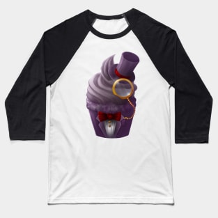 The Gentleman Cupcake Baseball T-Shirt